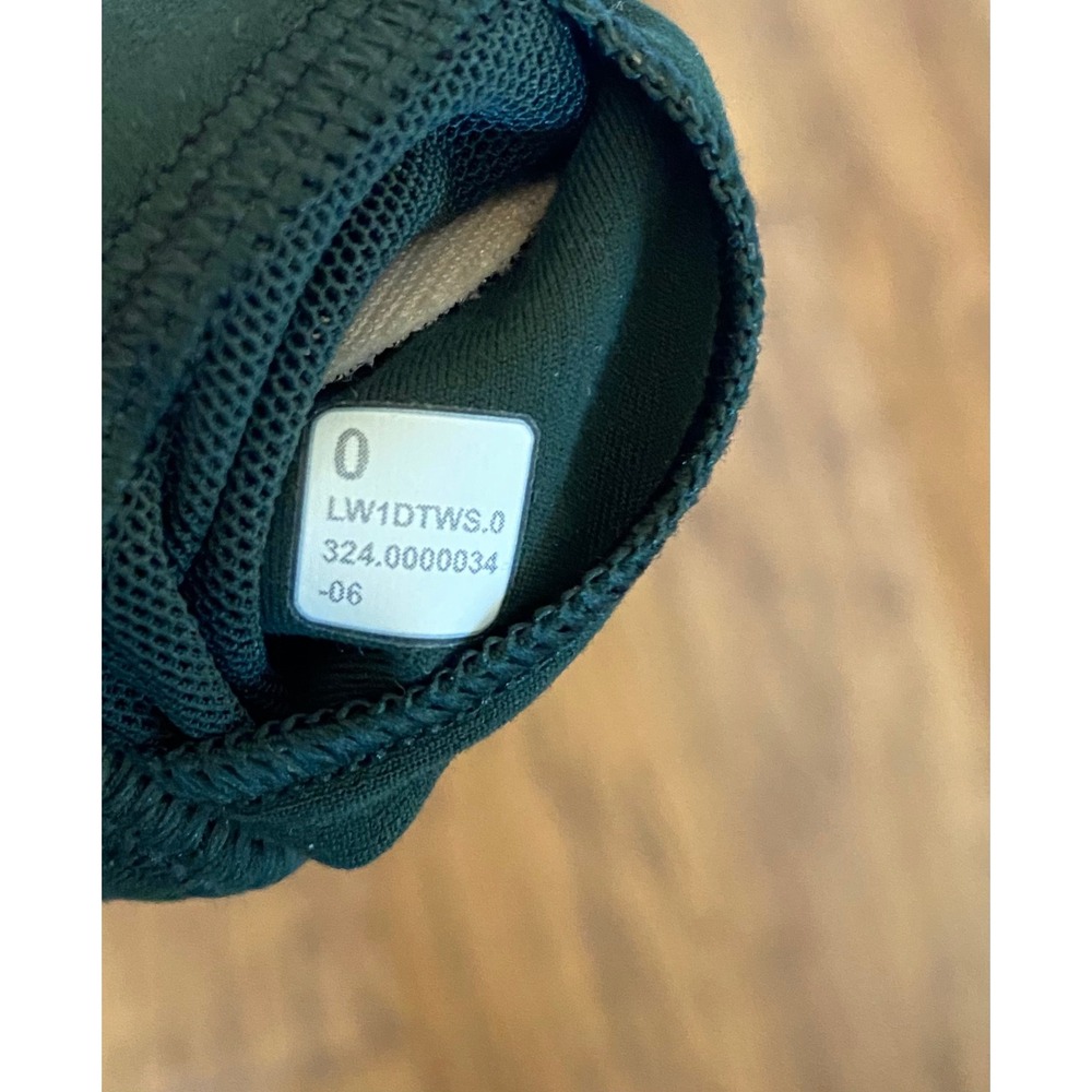 Lululemon Align Tank Top Green Teal Nulu Built-in Bra Size 0 LW1DTWS - Picture 4 of 4